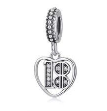 18th Birthday Charm For Charm