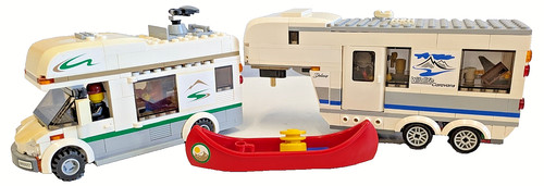 Lego city camper - lego, set
