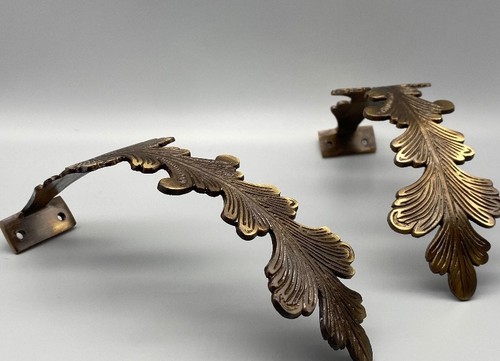Solid bronze feather - 2x,