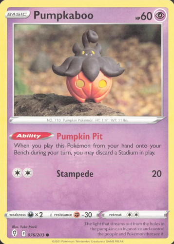 Pumpkaboo 076 203 common - 076/203,