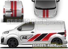 Peugeot Expert van 008 FULL racing stripes graphics stickers decals vinyl SPORT