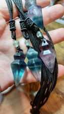 Fluorite pendants pendulum - fluorite,