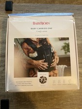 BabyBjörn Baby Carrier One Beige/Leopard Pattern Used Boxed