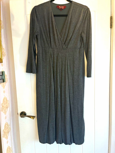 Max mara grey wrap - grey,