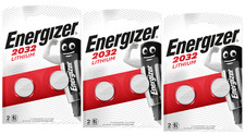6x ENERGIZER CR2032
