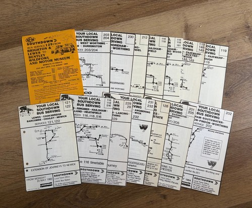Southdown bus timetable - southdown,