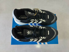 Adidas ZX 1K Boost Athletic Shoes, Black White, Men's Size 9
