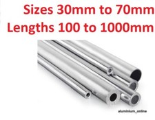 Aluminium round tube - 35mm, 38mm