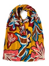 Bohemian Style Pleated Floral
