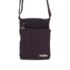 Travel Shoulder Bag by Sativa Hemp Bags-Plum
