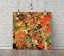 JACKSON POLLOCK 3 SQUARE