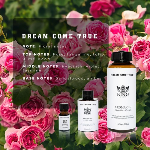 King scents dream come true - come,