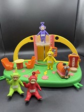 Teletubbies Lights & Sound Superdome Toy Playset With All 4 Figures