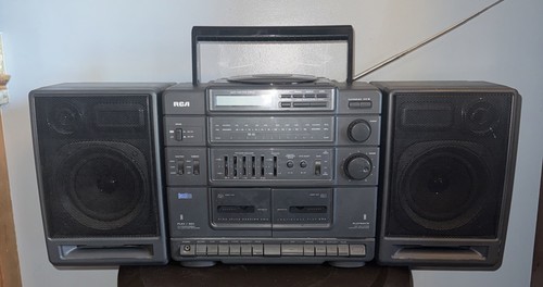 Vtg 1995 rca 7950c - rp-7950c, boombox