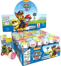Paw Patrol Bubble Blowing Tubs Childrens Party Bag Filler Toys