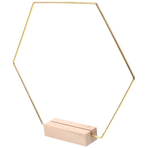 Metal design hexagonal desktop - hexagonal,