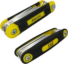 17-Piece Folding Allen Wrench