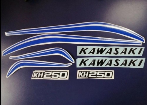 Tank decal kh250 kawasaki - tank,