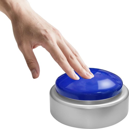 Talking alarm clock - clock, blind