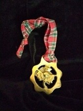 Brass Thistle   Horse brass