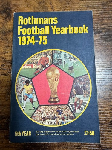 Rothmans football yearbook - rothmans,
