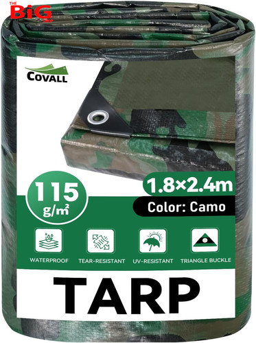 Camouflage tarpaulin x - camouflage, 1.8m