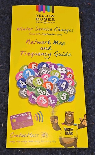 Yellow buses bournemouth map - buses,