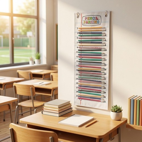 Pencil parking with - 32, slots