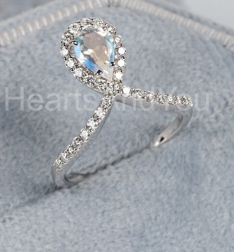 1ct pear cut - cut, blue