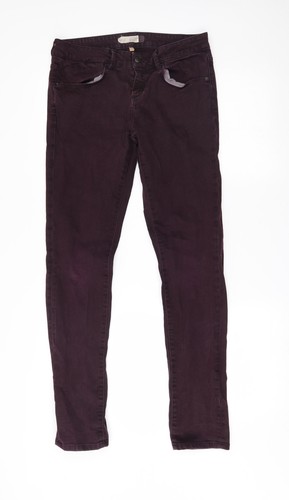 Topshop womens red - red, cotton