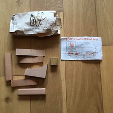 Vintage 1950s wooden zoo - vintage,