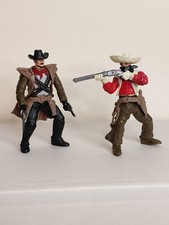 Chap Mei Wild West Cowboy Mexican Bandito & Gun Slinger  Action Figures 4"