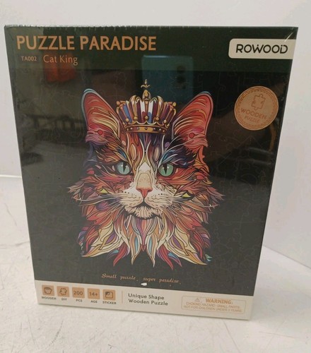 Rowood cat king - king, wooden