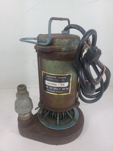 Hoosier pumps model - model, 75