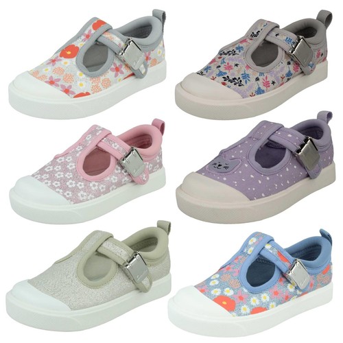 Girls clarks casual bar - clarks, t-bar