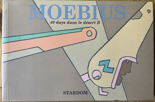 Moebius days dans desert - dans, le