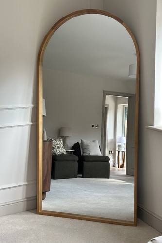 Mirroroutlet large solid oak - solid,