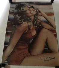 NM Vintage Original Farrah Fawcett actress 1976 Poster Pin-Up Collector 20x28