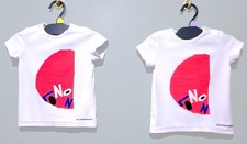 2  Burberry White Baby  Boys/Girls T-Shirt For 12M old