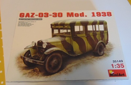 Mini art soviet gaz 03 - art,