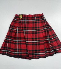 Vintage Sport Kilt Mens L Red