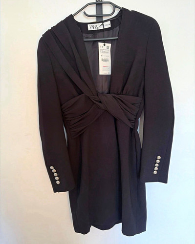 Zara black blazer - black, –