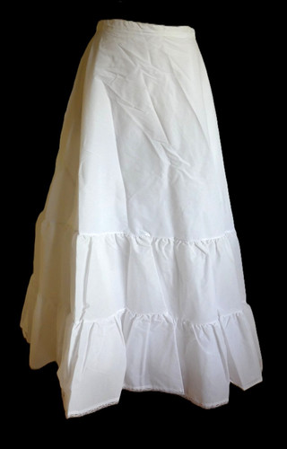 Vintage 1984 long ruffled - vintage,