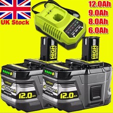 4x 18V 12AH For Ryobi One Plus