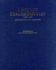 Antique Sealed Bottles