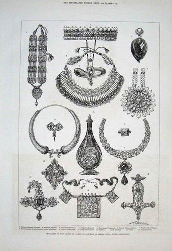Original old antique - old, print