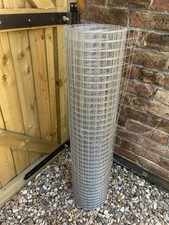 Wire Mesh Fence Chicken Galvanised Rabbit Aviary Garden Netting