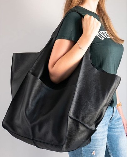 Oversized women soft leather - women,