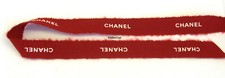 Chanel ribbon red fluffy - chanel,