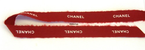 Chanel ribbon red fluffy - ribbon,